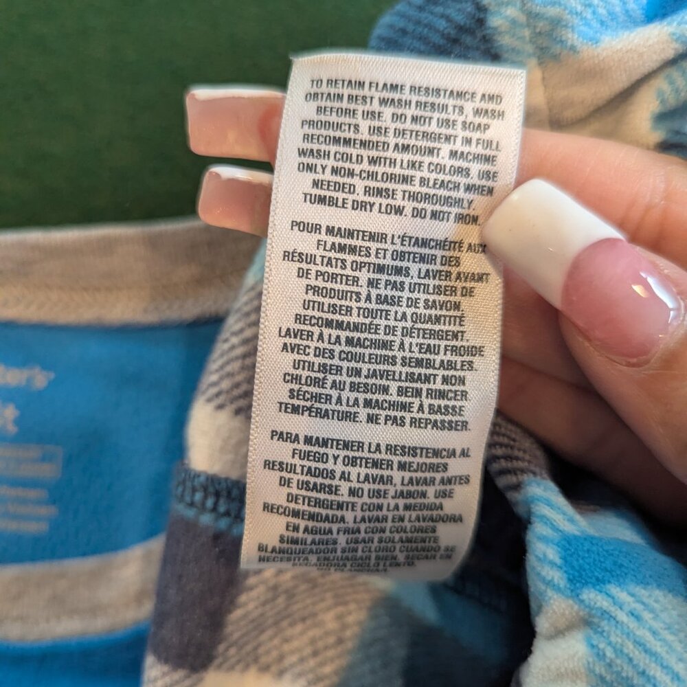 Carter's Boy's Fleece Pajama Set Size 4T 💙 - Picture 4 of 4